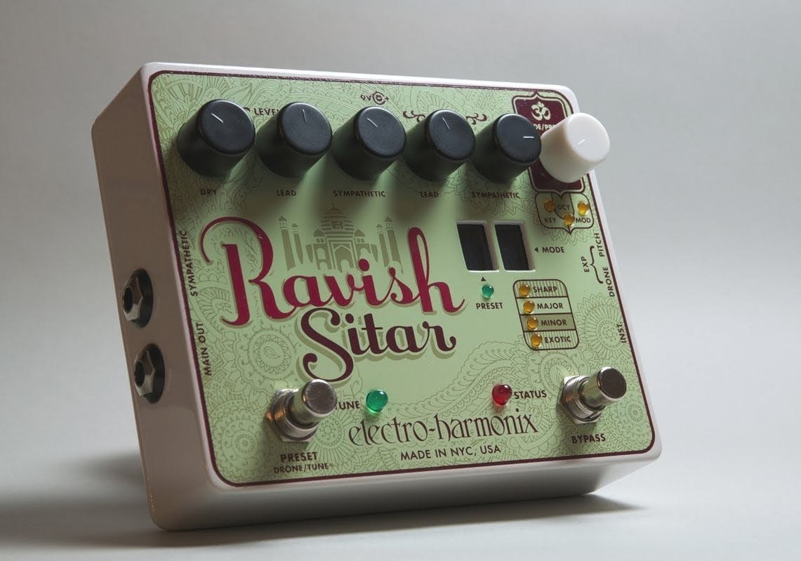 【最終値下】electro-harmonix Ravish Sitar Electro Harmonix Ravish Sitar – Thomann Polska