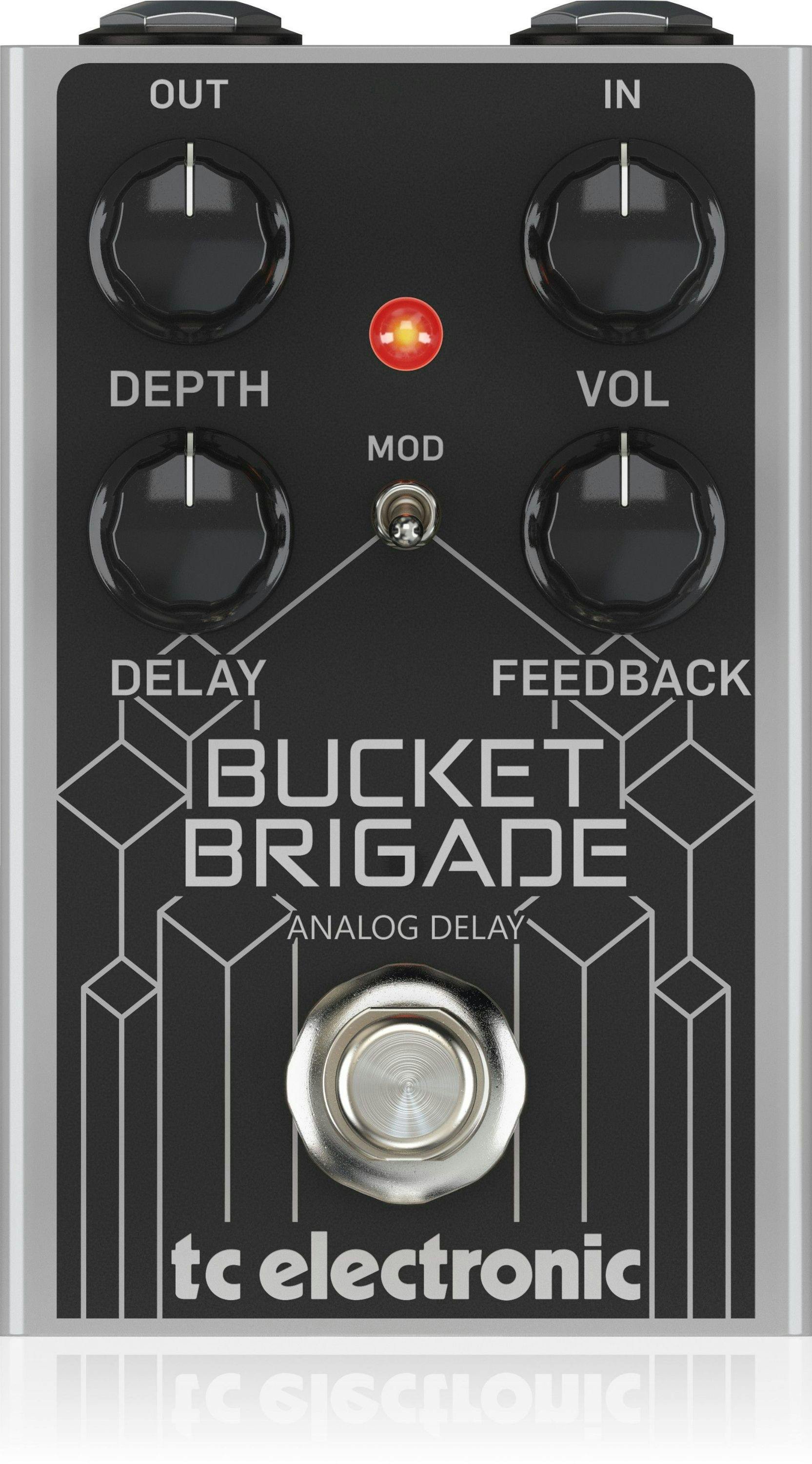 ギター TC ELECTRONIC BUCKET BRIGADEANALOG DELAY TC Electronic Bucket Brigade Analogue Delay Pedal - Andertons