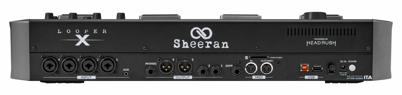 Sheeran Looper X Loop Pedal - LOOPERX-Sheeran-Looper-X-Loop-Pedal-Rear-Panel.jpg