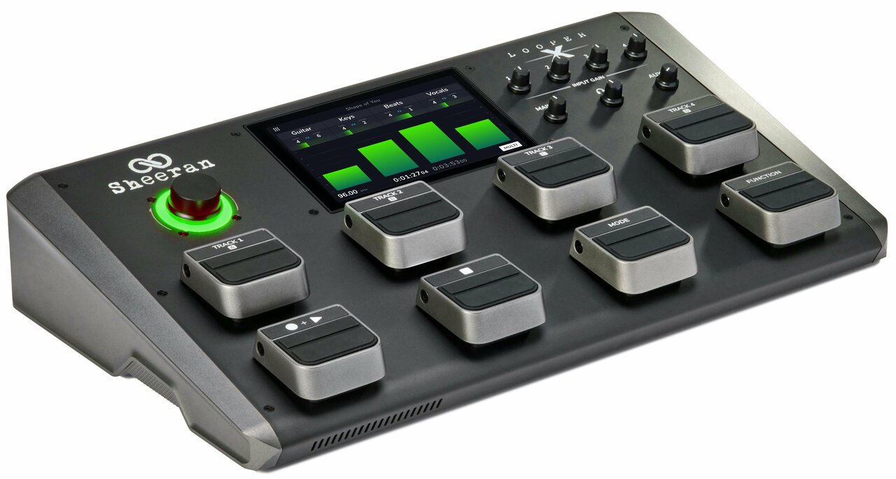 Sheeran Looper X Loop Pedal - LOOPERX-Sheeran-Looper-X-Loop-Pedal-Left-On.jpg