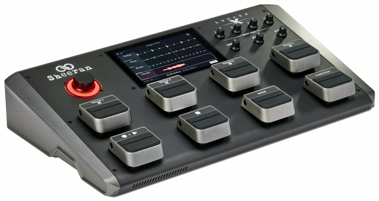 Sheeran Looper X Loop Pedal - LOOPERX-Sheeran-Looper-X-Loop-Pedal-Left-Angle.jpg