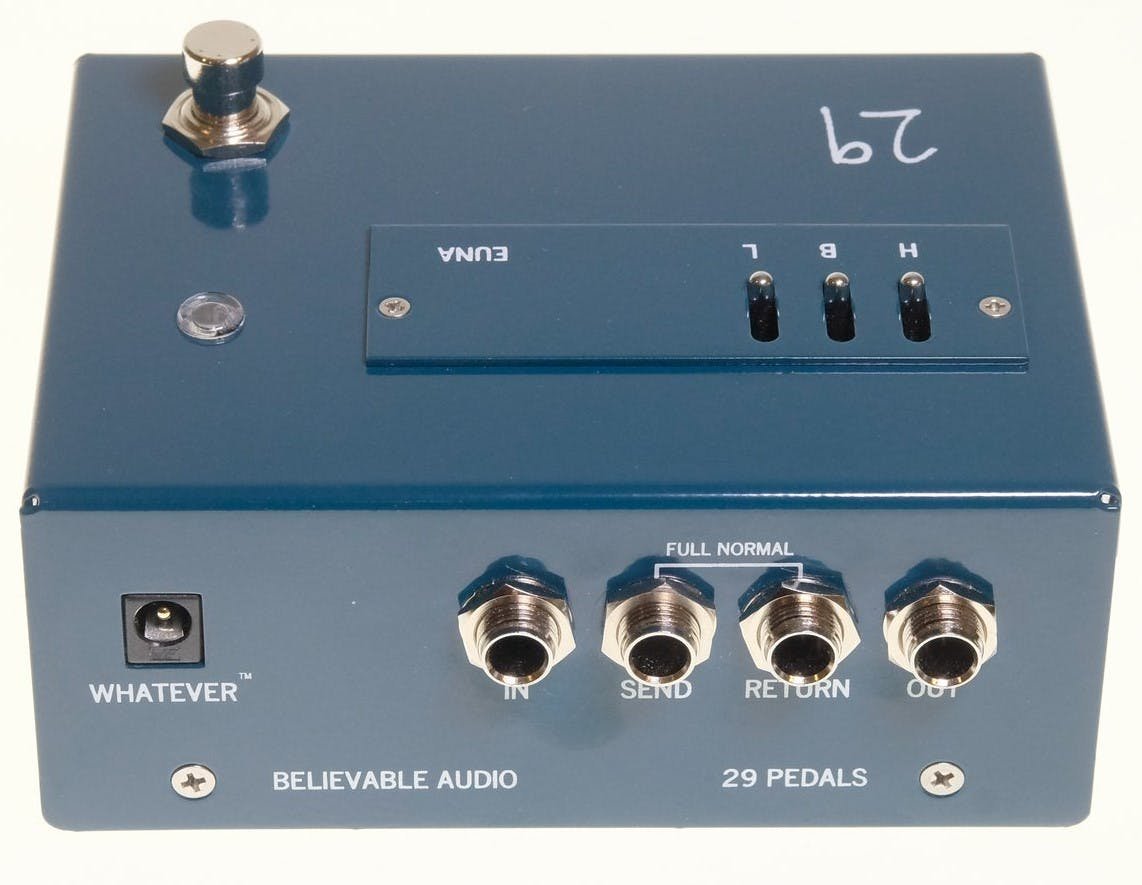 ギター 29 pedals EUNA 29 Pedals EUNA – Believable Audio