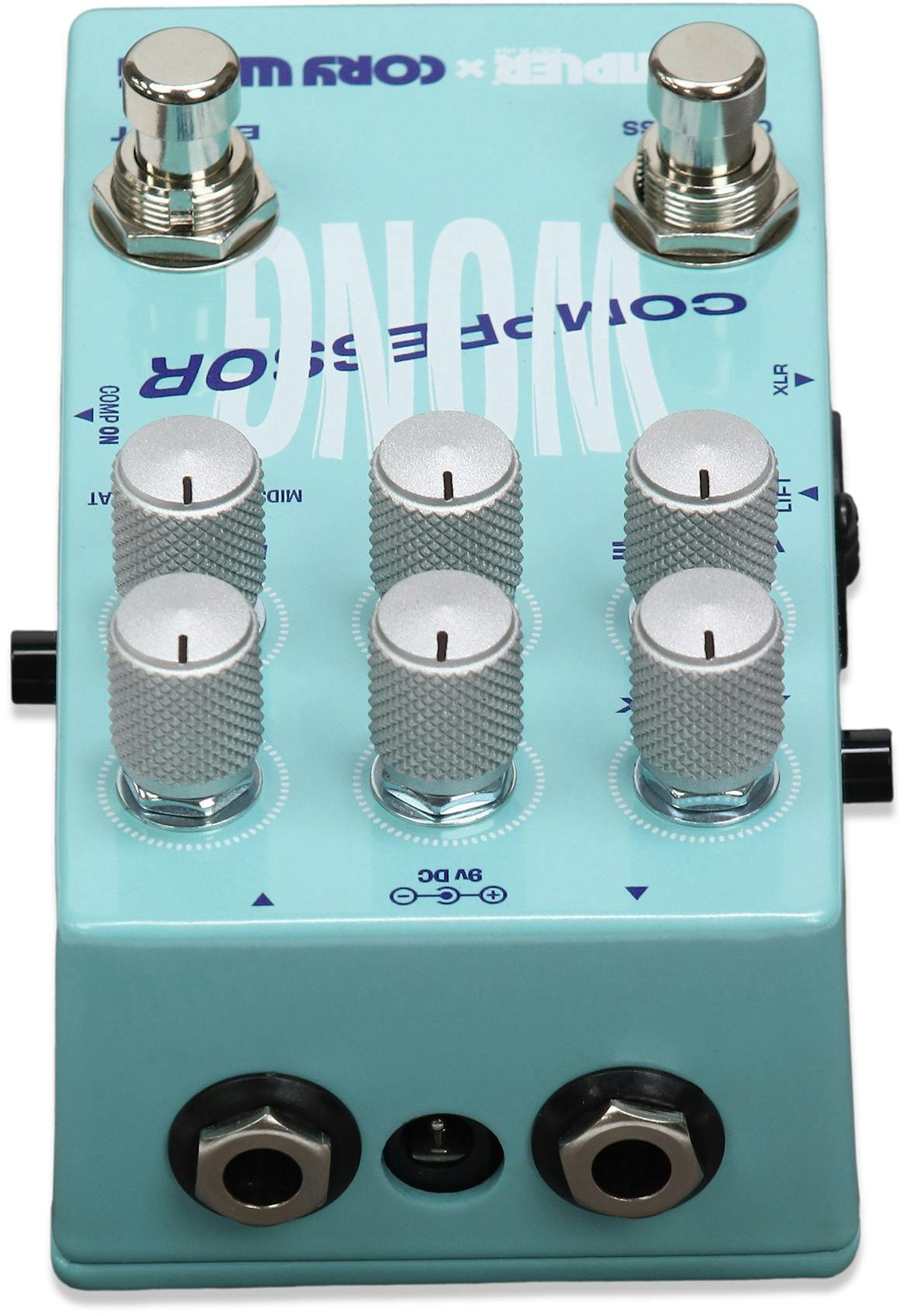 Wampler Cory Wong Compressor Pedal with Boost - WONGCOMP-Cory-Wong-Wampler-Compressor-Pedal-in-Blue-Back.jpg