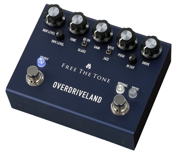 Free The Tone ODL-1 Overdriveland Overdrive Pedal - ODL-1-odl-1_eye01-angle.jpg