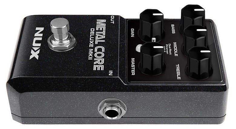 NUX Metal Core Deluxe MkII Distortion Pedal - NUXMETALCORE-NUX-Metal-Core-Deluxe-mkII-Pedal-Left.jpg