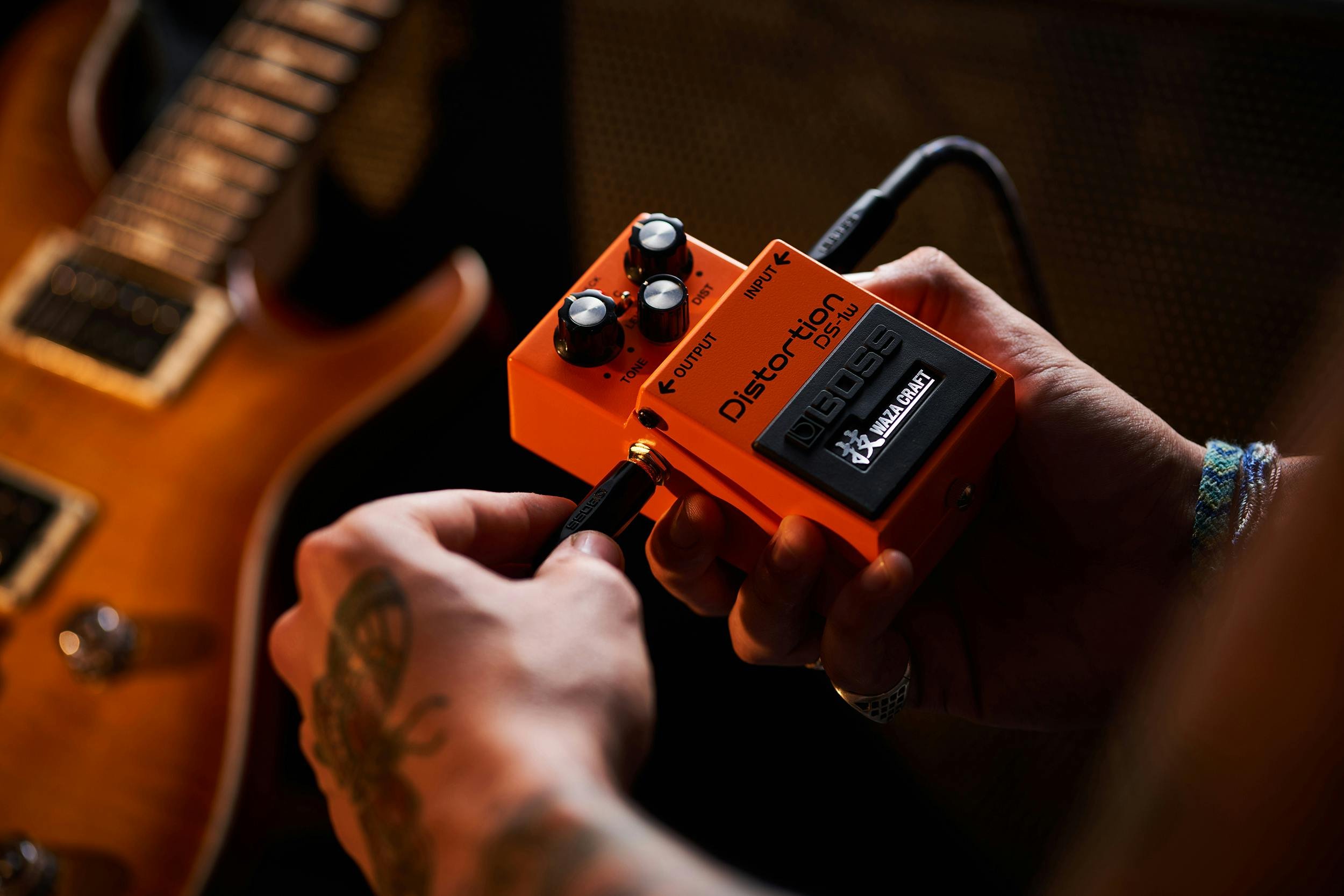 Boss DS-1W Waza Craft Distortion Pedal - 543040-Boss DS-1W Waza Craft Distortion pedal 5.jpg