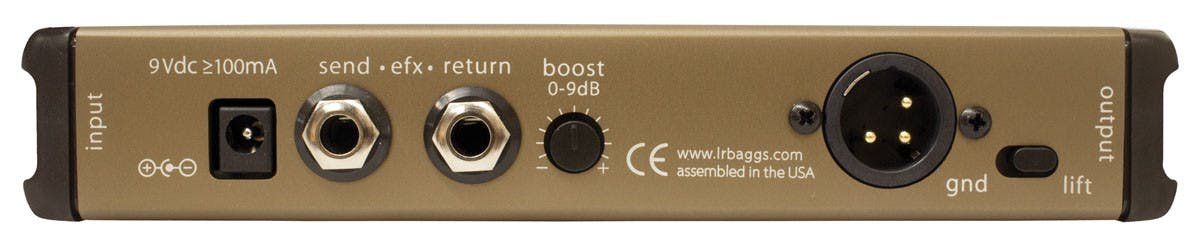 LR Baggs Venue Isolation DI Floor Box And Tuner - Andertons Music Co.