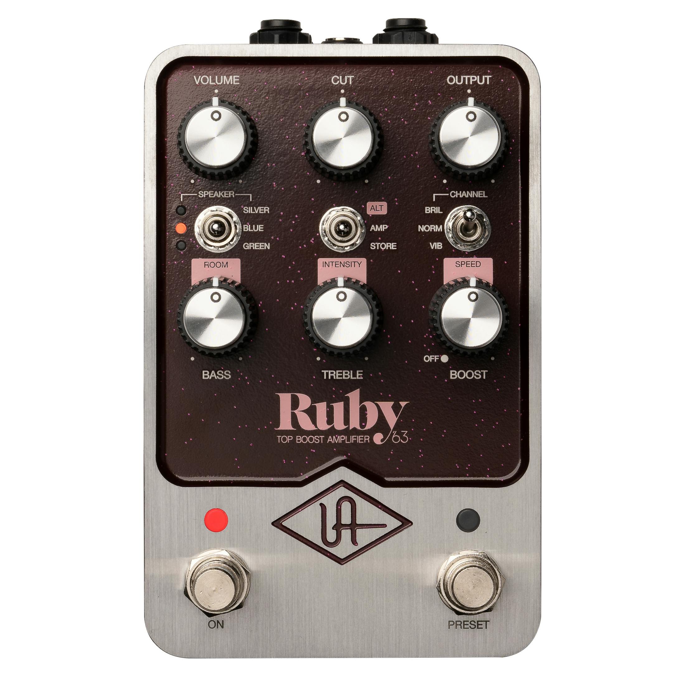 Universal Audio UAFX Ruby '63 Top Boost Amp Pedal