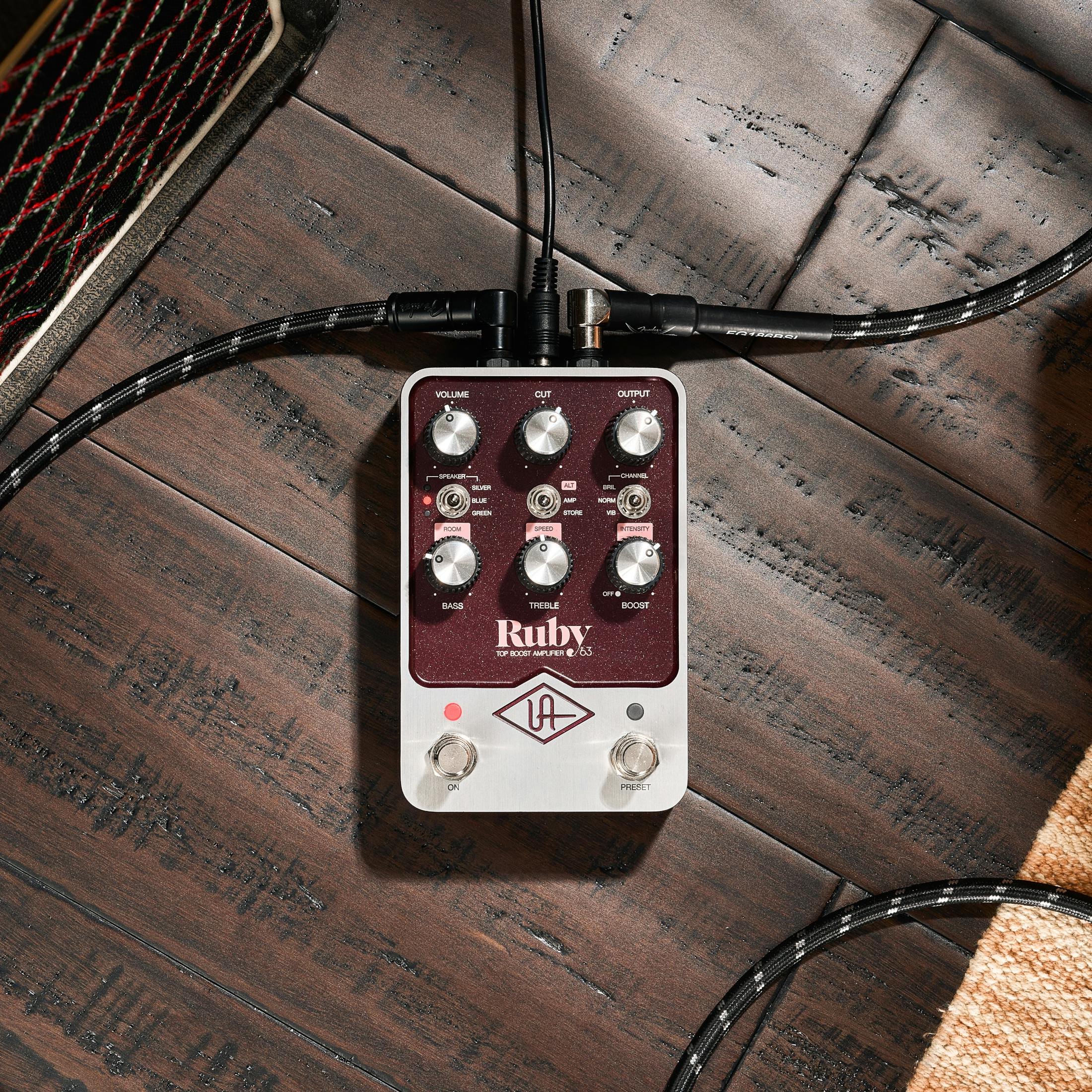 Universal Audio UAFX Ruby '63 Top Boost Amp Pedal - Andertons