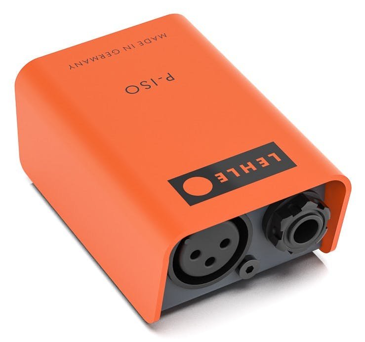 Lehle P-ISO Passive Signal Isolator and DI Box - LEHLEP-ISO-XLR-TRS-Lehle-P-ISO-Passive-Signal-Isolator-and-DI-Box-with-LEHLE-TRANSFORMER-HZ-Input-XLR-Output-TRS-Left.jpg