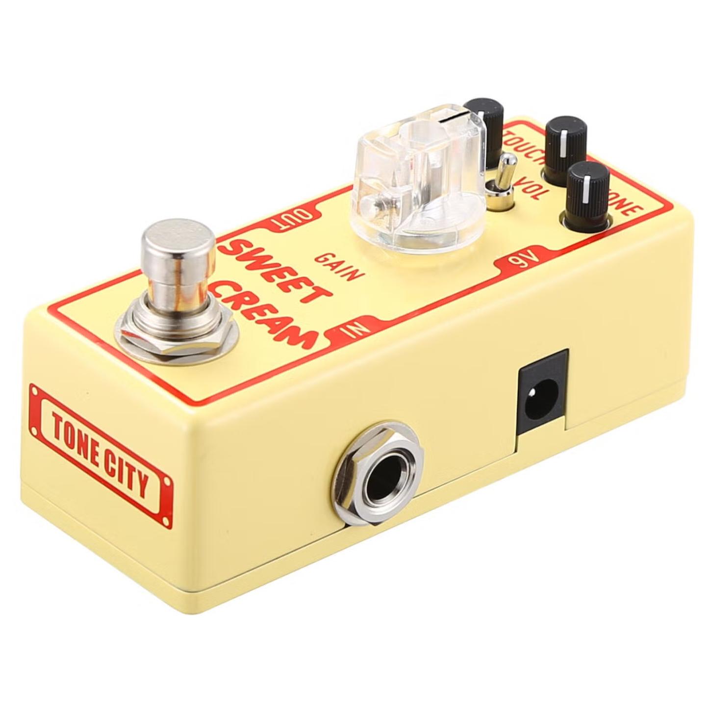 Tone City Sweet Cream Overdrive Pedal - SWEETCREAM-Angle.jpg
