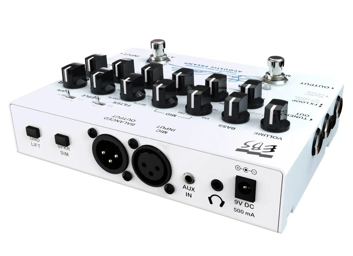 ベース EBS Stanley Clarke Acoustic Preamp EBS Stanley Clarke Acoustic Preamp Pedal - Andertons Music Co.
