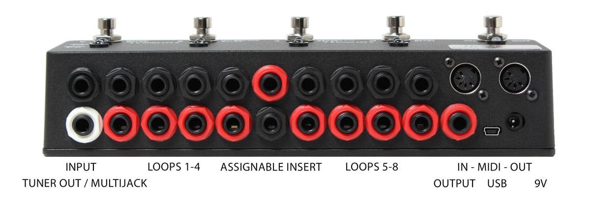 Disaster Area DPC-8EZ Gen3 Switching System for Guitar Pedals