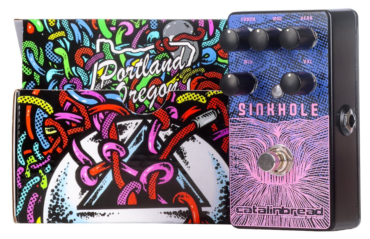 Catalinbread Sinkhole Reverb リバーブ Catalinbread Sinkhole Ethereal Reverb Pedal - Andertons Music Co.