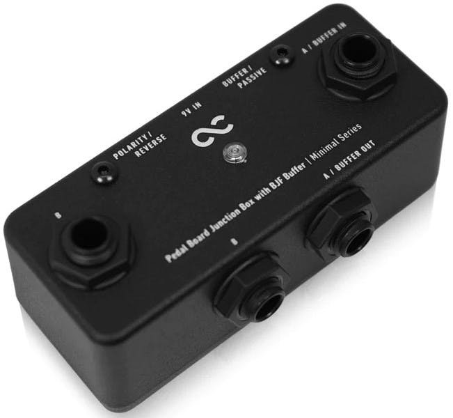 One Control Minimal Series Pedal Board Junction Box with BJF Buffer - OC-M-PEDALJUNBOX-One-Control-Minimal-Series-Pedal-Board-Junction-Box-with-BJF-Buffer-Angle.jpg