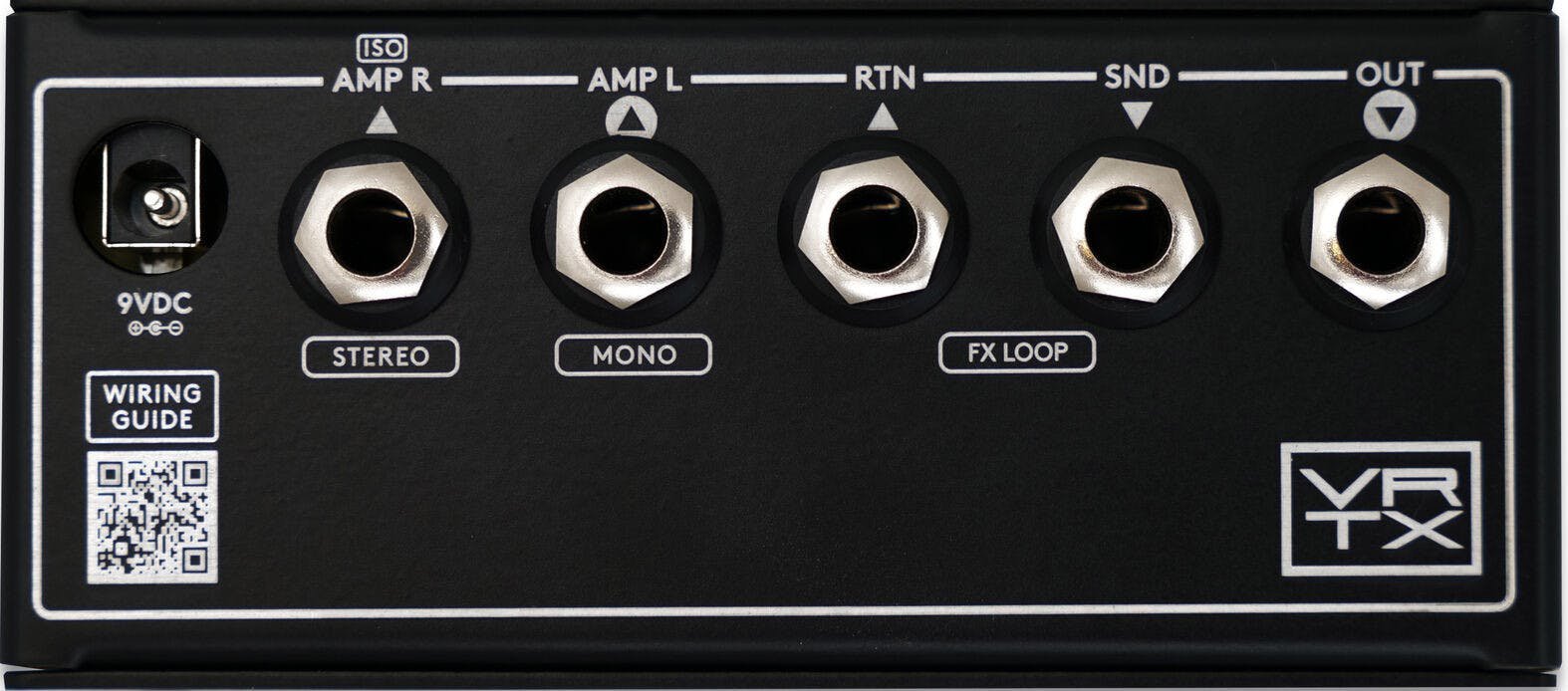 Vertex Pedalboard Mounted Buffer Module - VERTEXBUFFERM-Vertex-Effects-Pedalboard-Mounted-Buffer-Module-in-Black-Front.jpg
