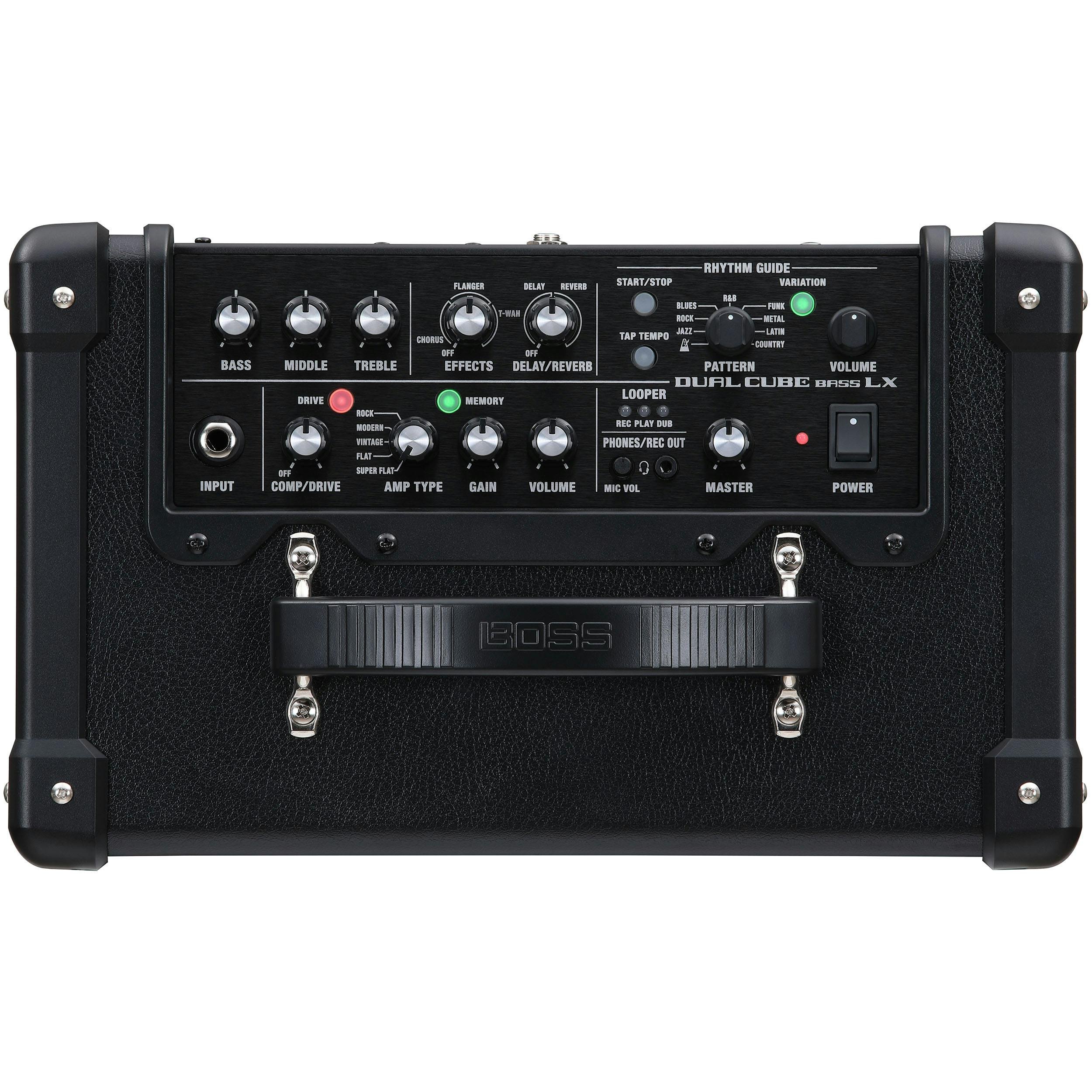BOSS DUAL CUBE BASS LX ベースアンプ Boss Dual Cube Bass LX Desktop Amp - Andertons Music Co.