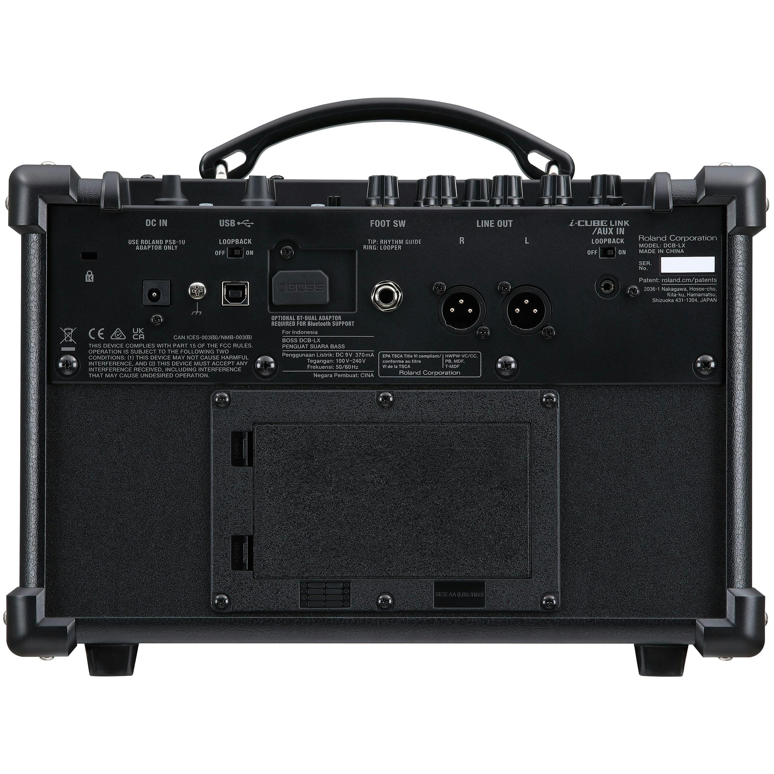Boss Dual Cube Bass LX Desktop Amp - Andertons Music Co.