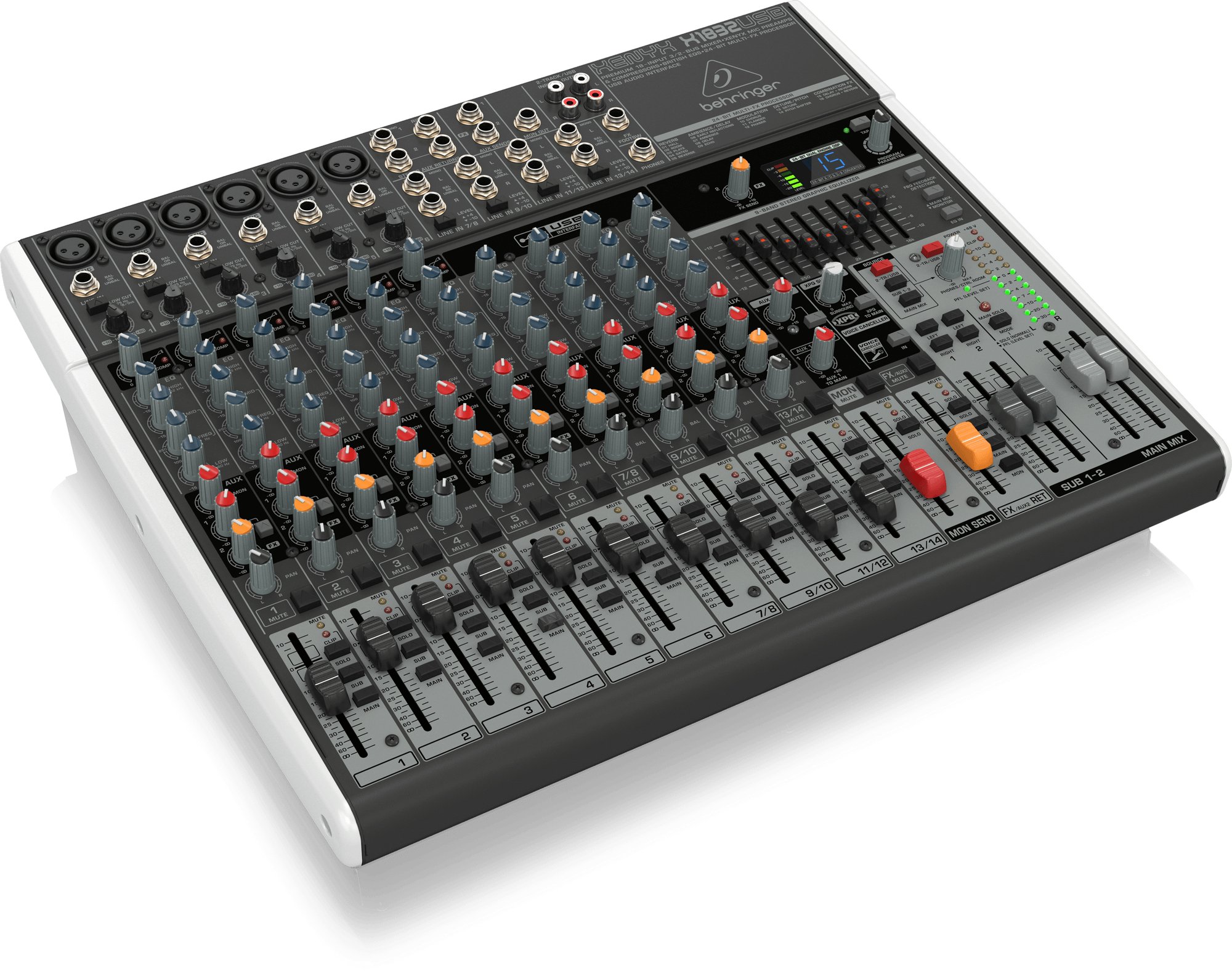 Behringer X1832USB Analog mixer with Effects - Andertons Music Co.