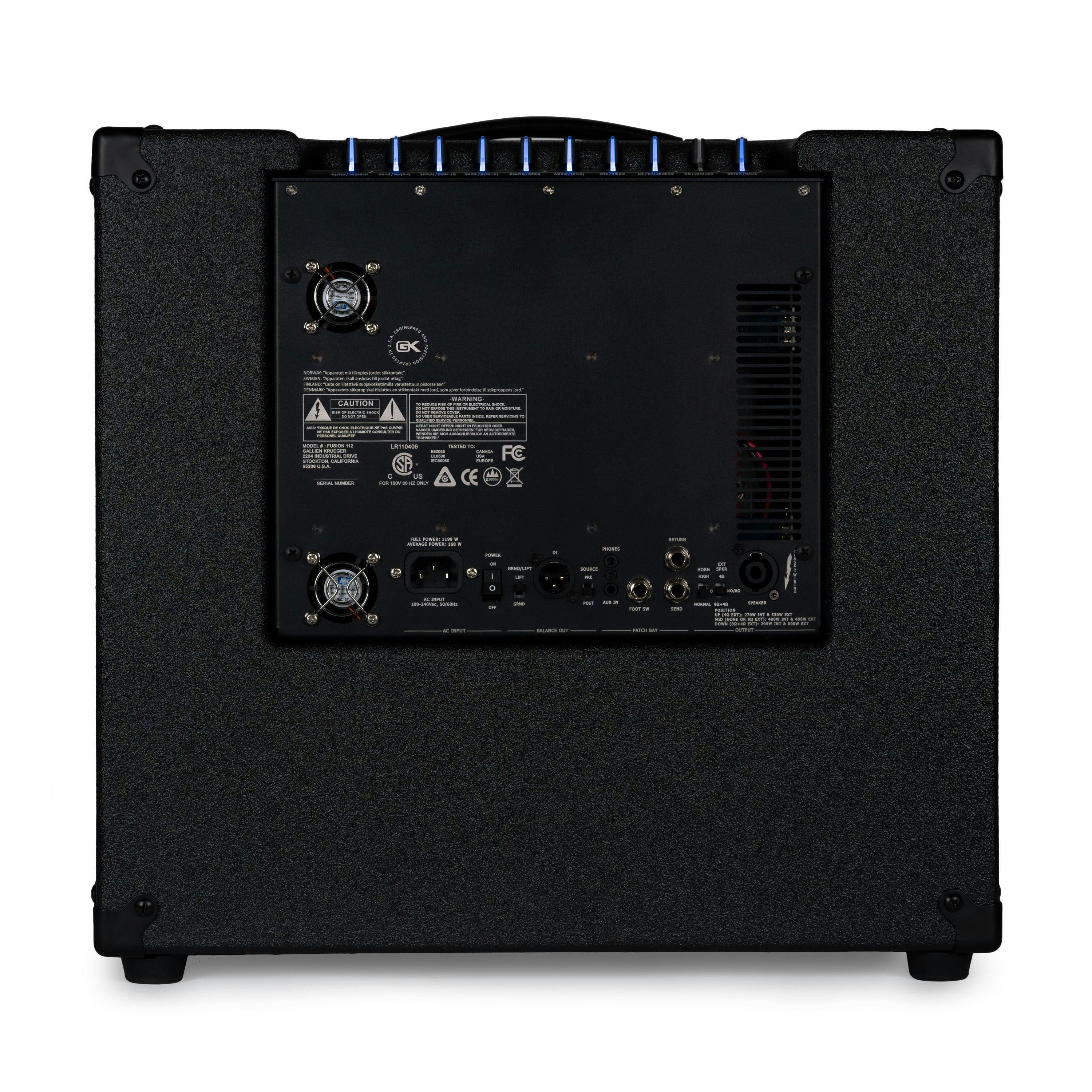 Gallien-Krueger Fusion 112 1x12" 800W Bass Amp Combo - 504562-Gallien-Krueger Fusion 112 800W Bass Amp Combo 4.jpg