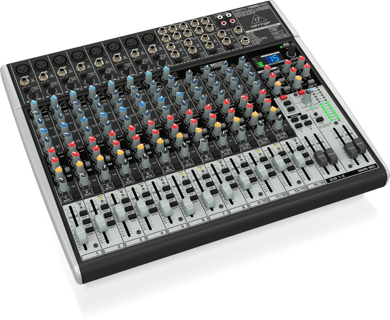 Behringer XENYX X2222USB Mixer With 8 Mic Inputs and Effects