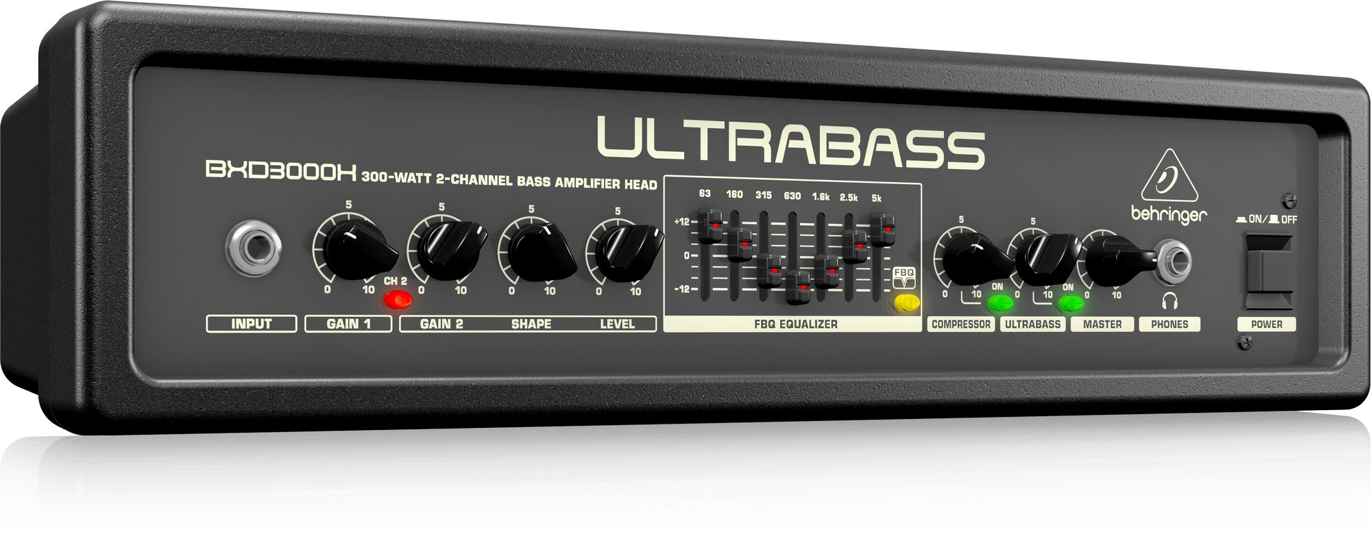 Behringer BXD3000H UltraBass Bass Head Amplifier - Andertons Music Co.