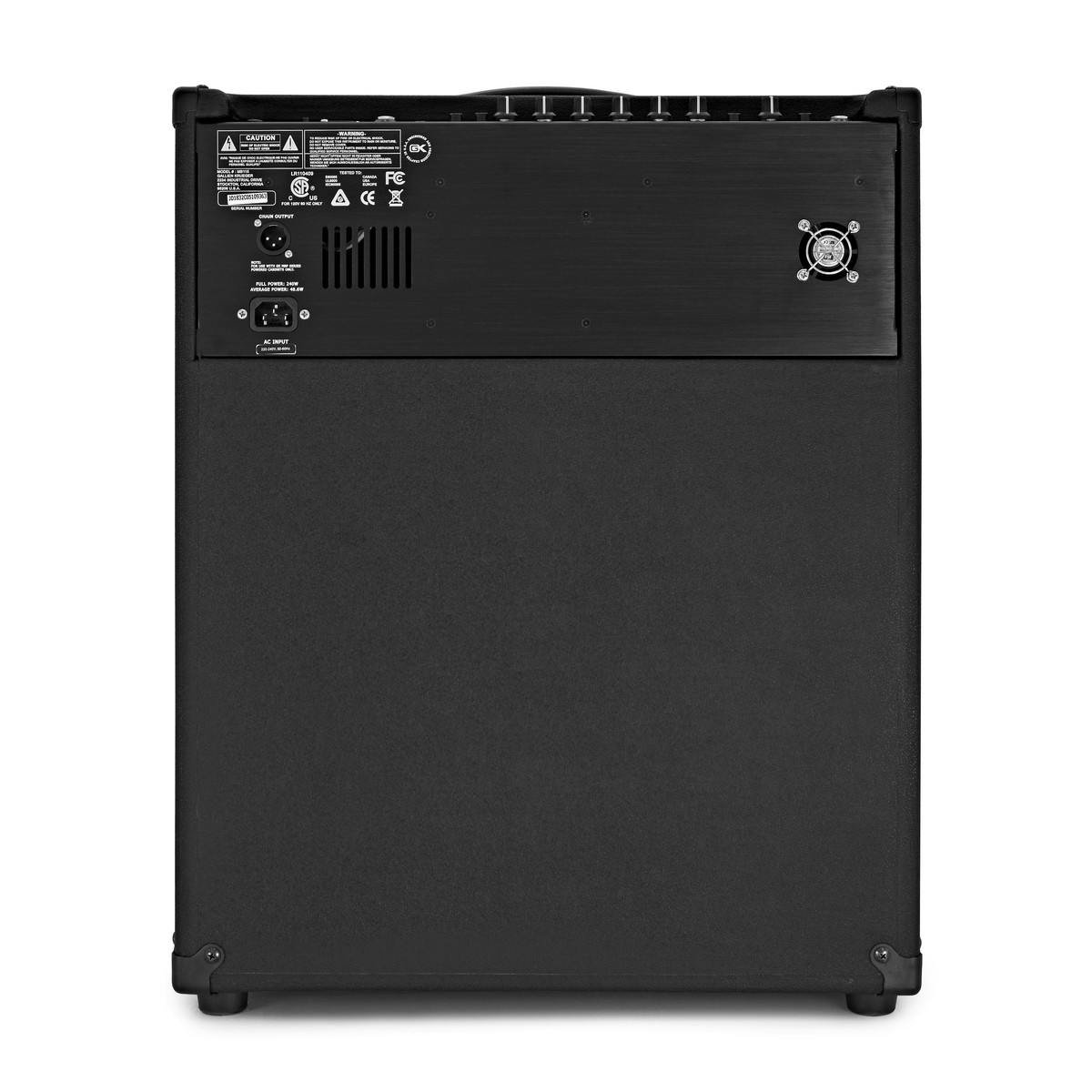 Gallien-Krueger MB115-II 1x15" 200W Bass Amp Combo - 503811-Gallien-Krueger-MB115-II-Rear.jpg