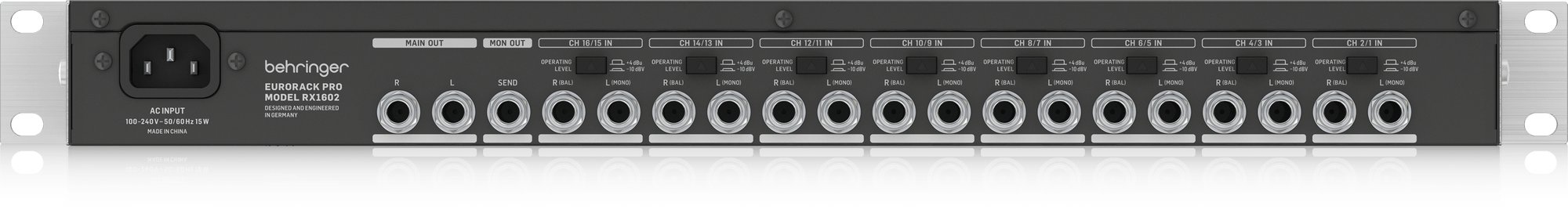 Behringer RX1602 V2 16-Input Line Mixer - 436437-RX1602-V2_P0DB6_Rear_XL.jpg