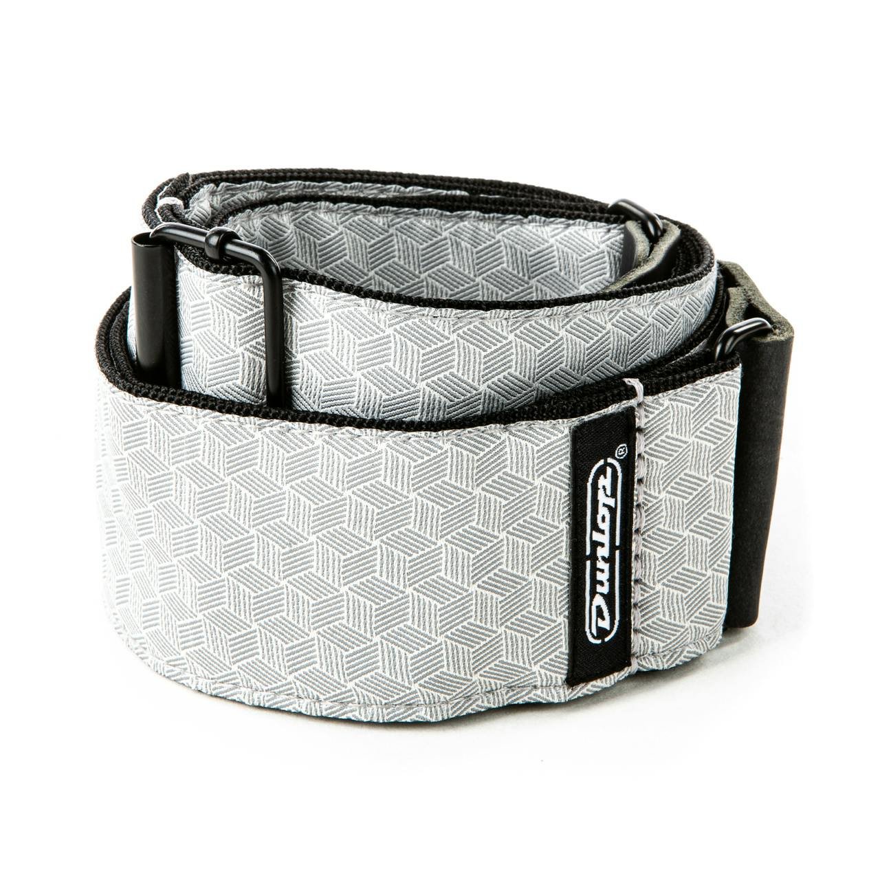 Dunlop Jacquard Cube Hatch Light Grey Strap - 455980-JD-D67-12 (2).jpg