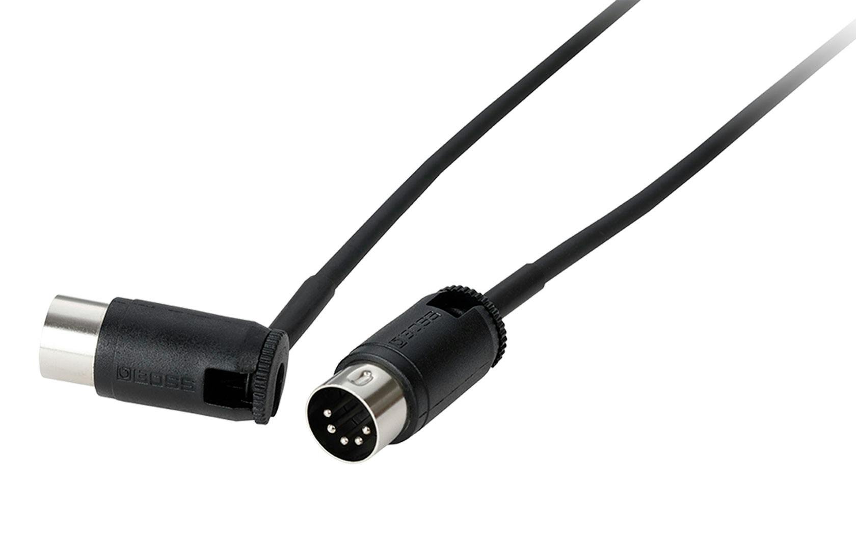 Boss BMIDI-PB1 1ft MIDI Cable with Adjustable Angle - 524218-Boss BMIDI-PB1 1ft MIDI Cable with Adjustable Angle.jpg
