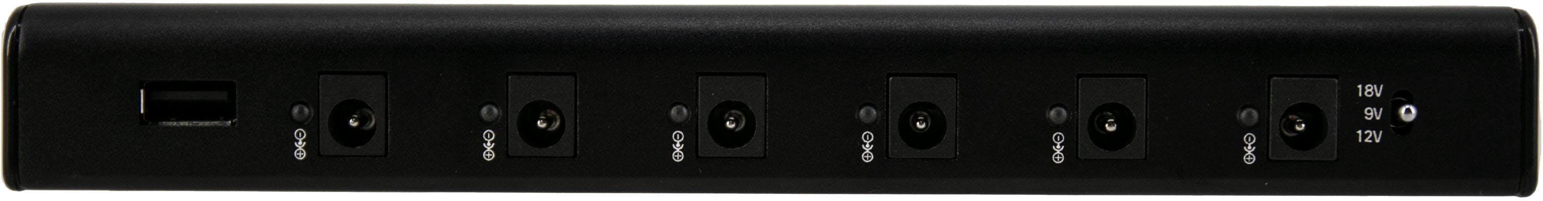 Mono Medium Pedalboard Power Supply with Isolated Outputs & Mounting Kit - PSU-PFX-PS-M-BLK-Mono-PFX-Power-Supply-Medium-in-Black-3.jpg