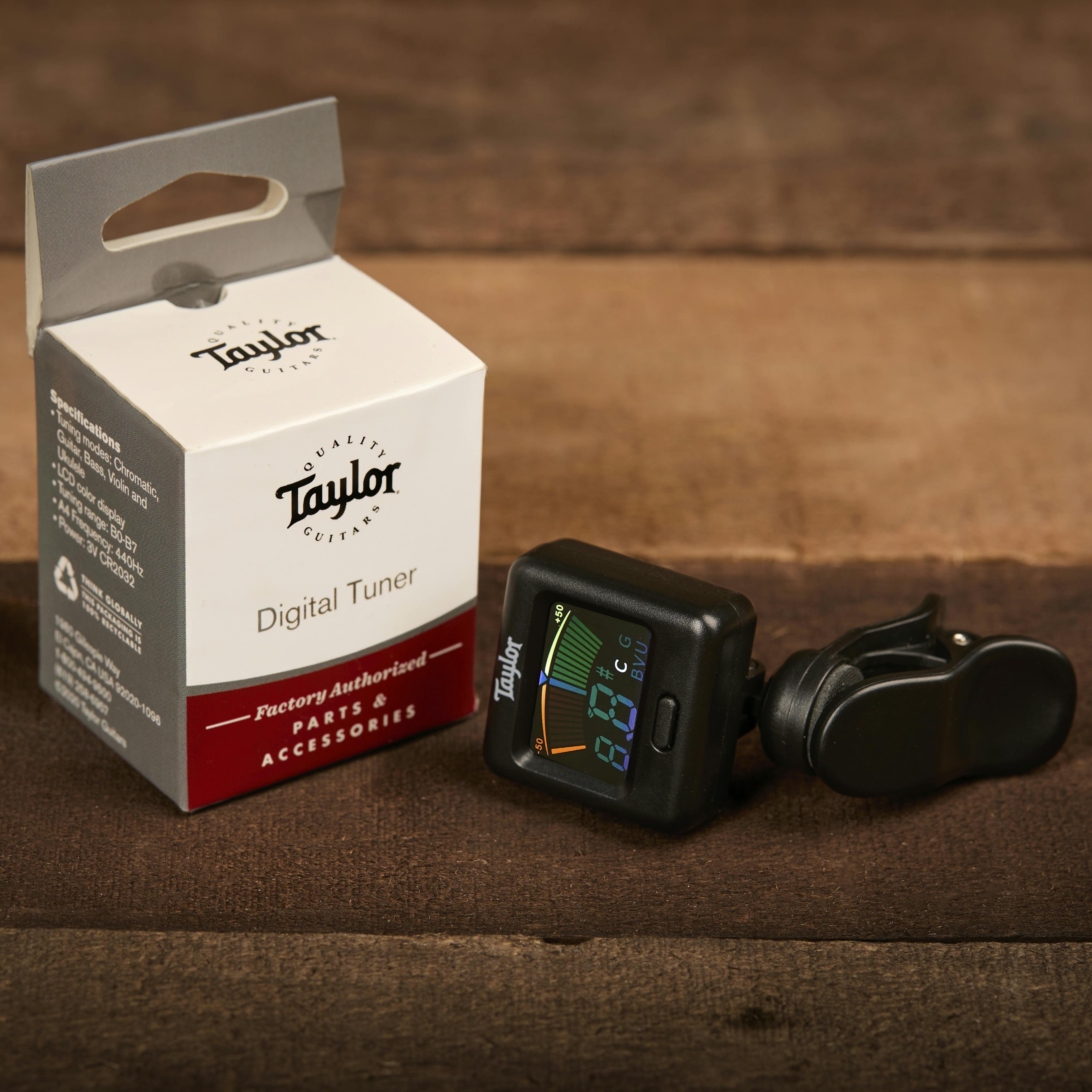 Taylor Digital Clip-On Guitar Tuner - K0502001000001-Taylor-Digital-Clip-On-Tuner-Beauty.jpg