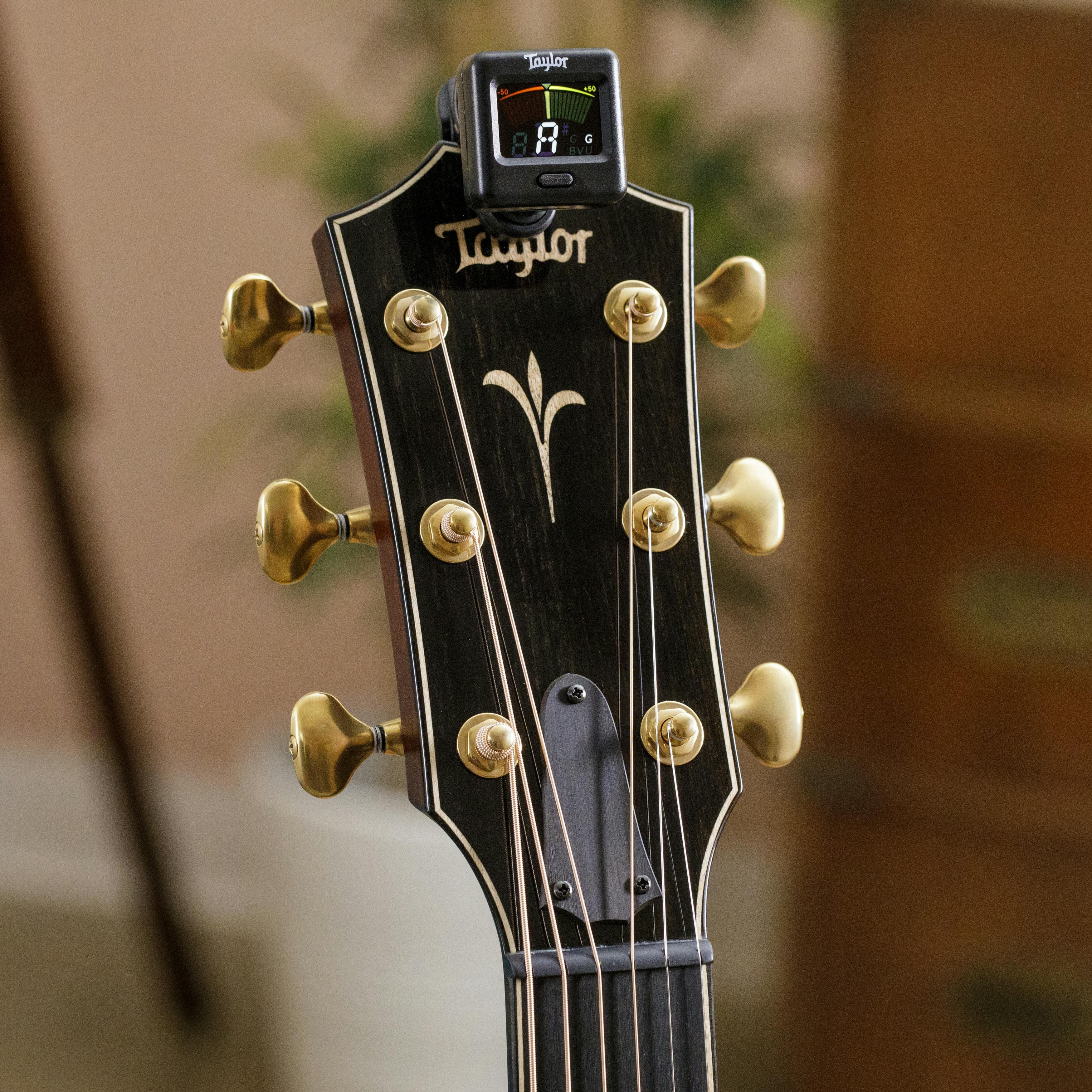 Taylor Digital Clip-On Guitar Tuner - K0502001000001-Taylor-Digital-Clip-On-Tuner-Headstock.jpg