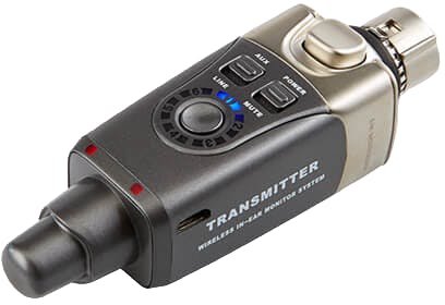 Xvive In-Ear Monitor Wireless System with 2 Receivers - XU4R2-Xvive_In-Ear_Monitor_System_Transmitter.jpg