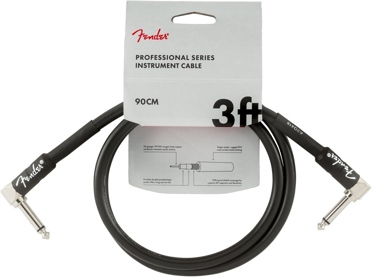Fender Professional Series Instrument Cable Angle/Angle 3' in Black - 320269-1548780792046.jpg