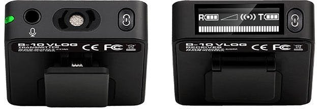 NUX  B-10 VLOG 2.4G MICR - B10VLOG-B-10_Controls.jpg