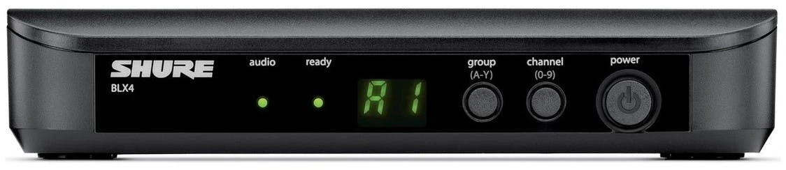 Shure BLX14/W85 Wireless Presenter System with WL185 Lavalier Microphone - BLX14UKW85K3E-Shure_BLX14UKW85K3E_Interface_Front.jpg