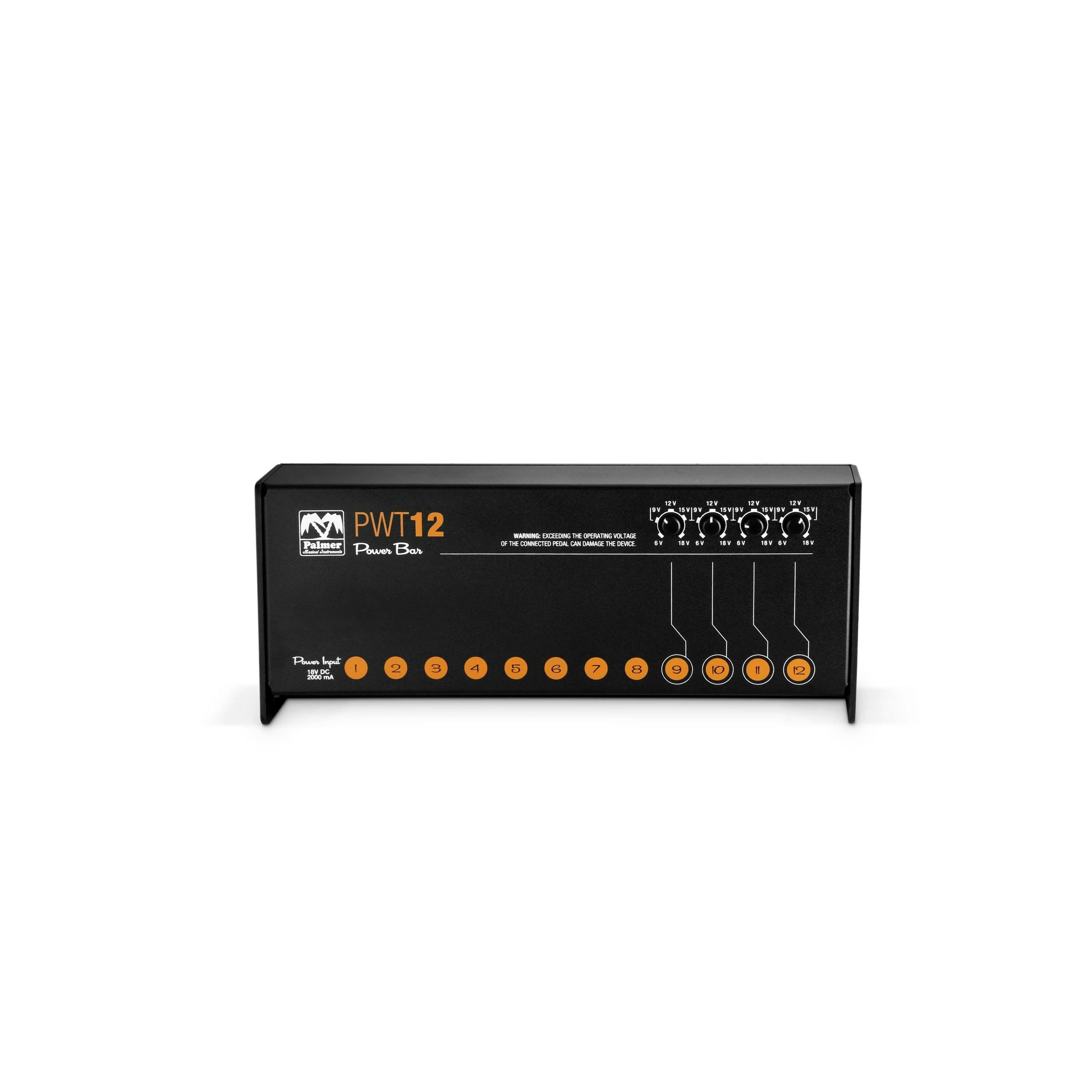 Palmer PWT12 MK2 Universal 12-Outlet Pedalboard Power Supply - 528875-1659432274845.jpg