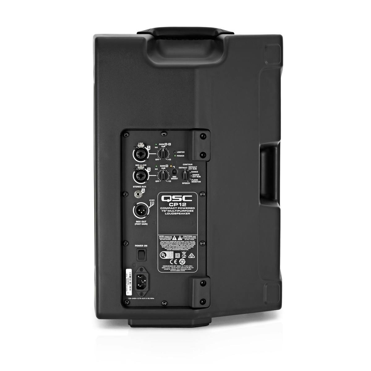 QSC Audio CP12 1000W 12" Active Loudspeaker - 309734-1544091040738.jpg