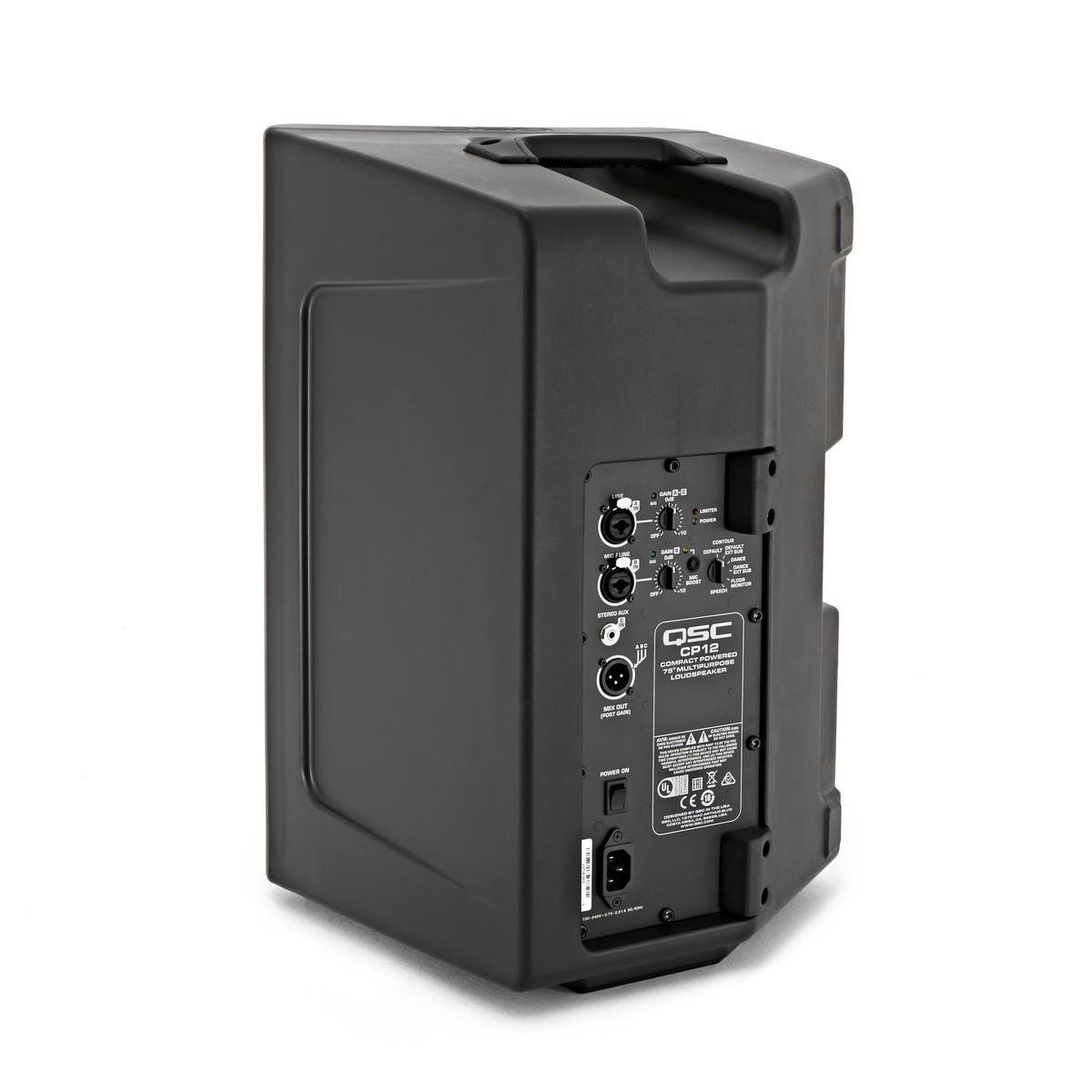 QSC Audio CP12 1000W 12" Active Loudspeaker - 309736-1544091045794.jpg