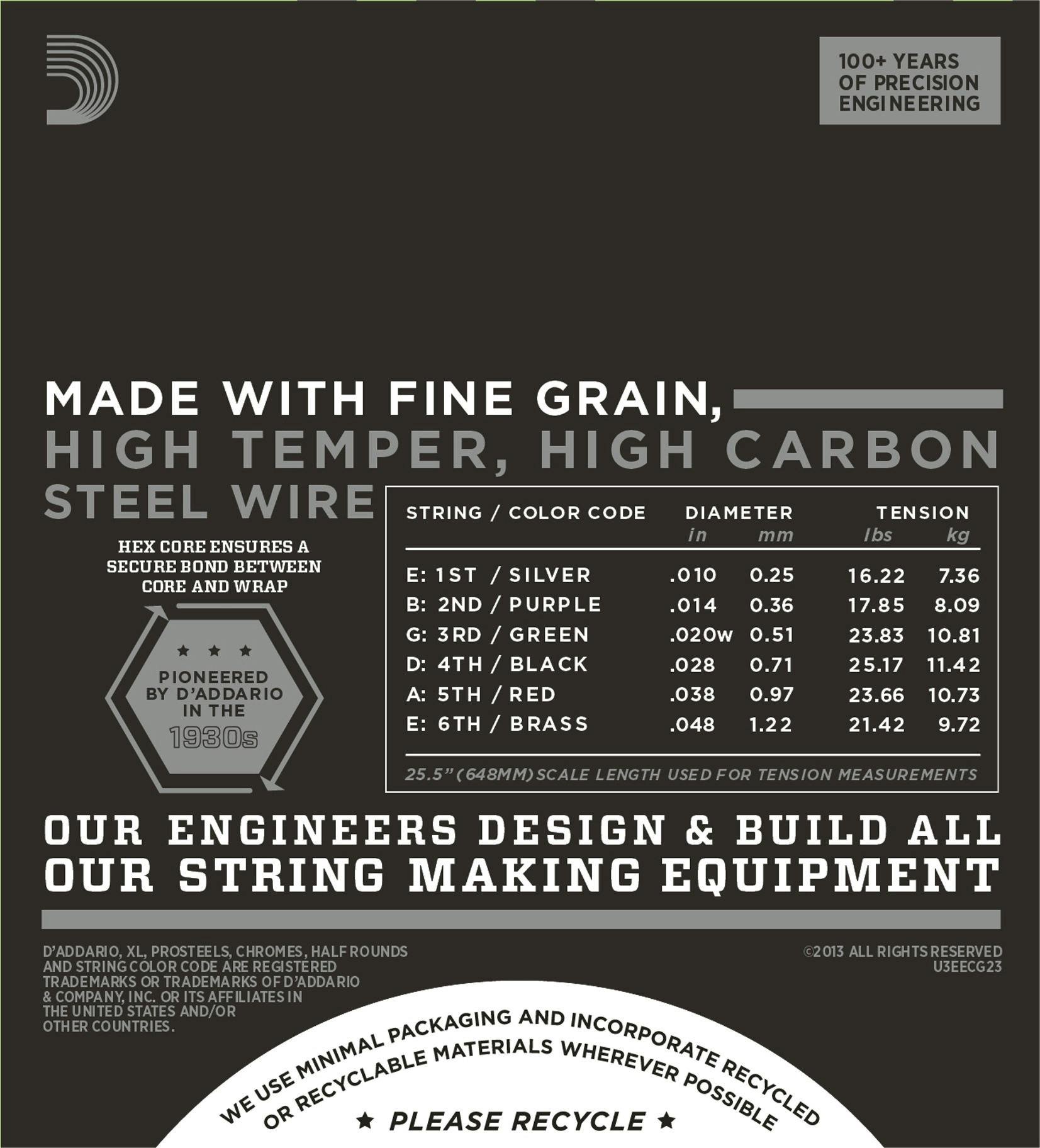D'Addario ECG23 XL Chromes Flatwound 10-48 Extra Light Electric Guitar Strings - 57272-tmpC539.jpg