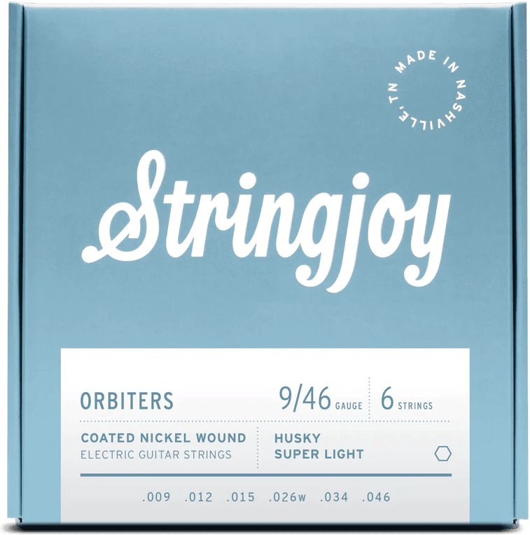 Stringjoy Orbiters Husky Super Light Gauge 9-46 Coated Nickel Wound Electric Guitar Strings - SJ-OR0946-Stringjoy-Orbiters-Husky-Super-Light-Gauge-9-46-Nickel-Wound-Guitar-Strings.jpg