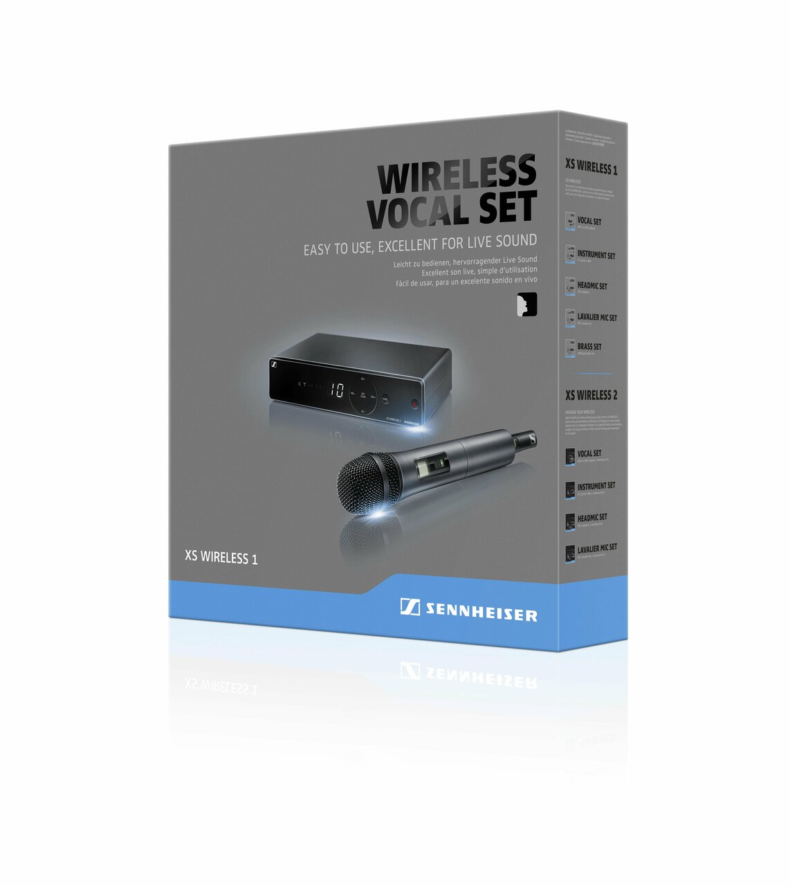 Sennheiser XSW1 Vocal Wireless Set with E825 Capsule - 131336-XSW_1_VocalSet_Packaging.jpg