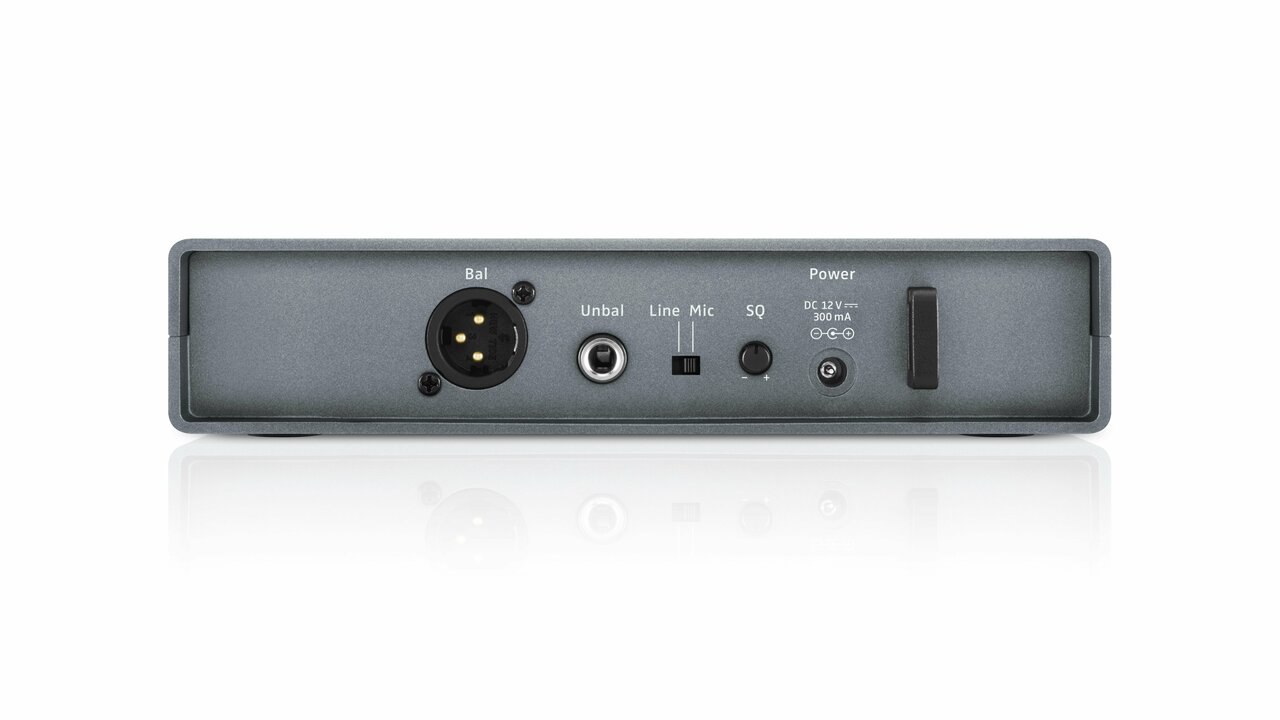 Sennheiser XSW1 Vocal Wireless Set with E825 Capsule - 131347-XSW_1_EM_Receiver_Back.jpg