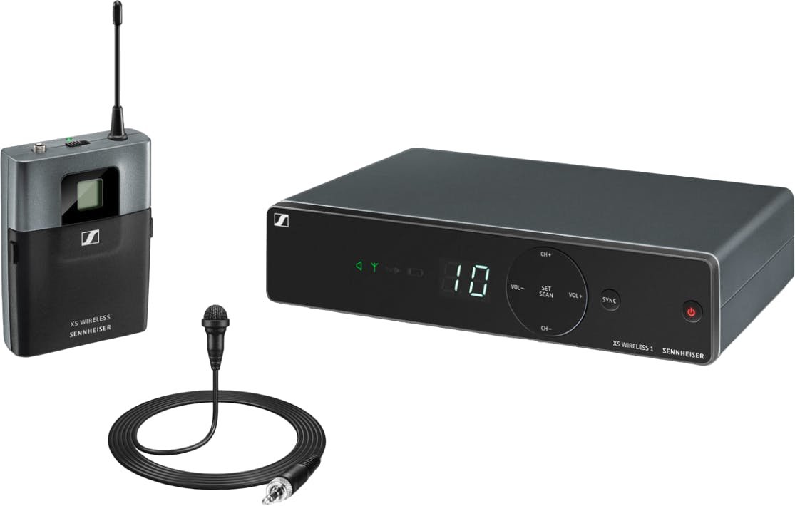 Sennheiser XSW 1-ME2-E - Lavalier Mic Wireless set inc. ME2 - XSW1-ME2-E-SENNHEISER_XSW_1-ME2_Front.png.jpg