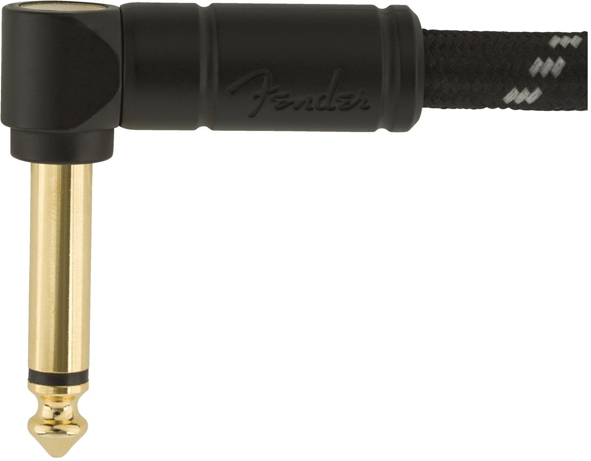Fender Deluxe Series Instrument Cable Straight/Angle 10' in Black Tweed - 319841-1548775543150.jpg
