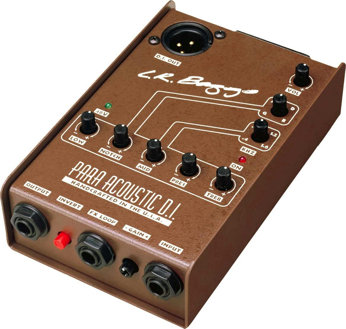 LR Baggs Para DI Acoustic Direct Box & Preamp with 5-band EQ