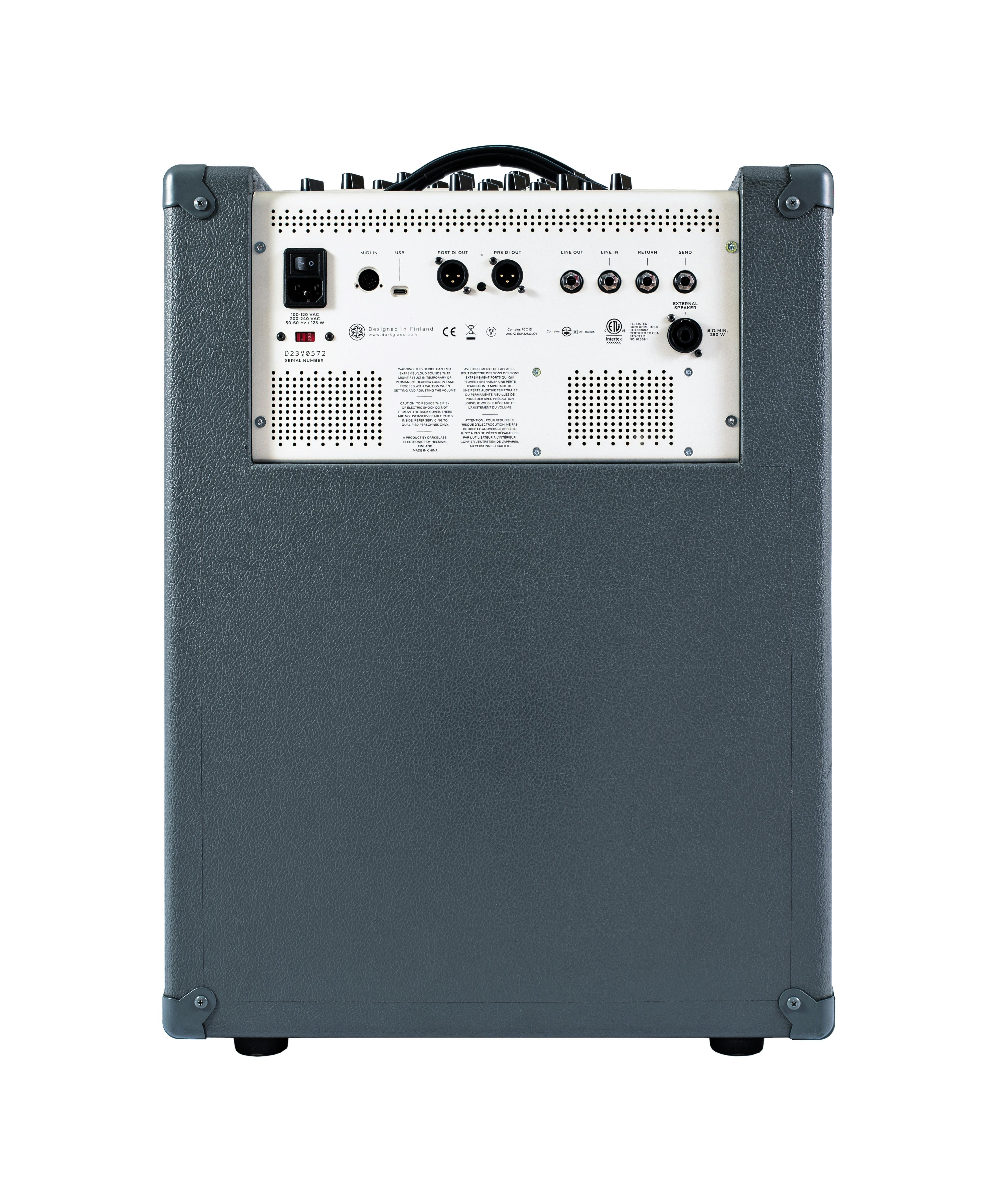 Darkglass Electronics Infinity 500 Series 2x10 Bass Combo Amp - DG-DG210D-Infinity-500-DG210D-Rear.jpg