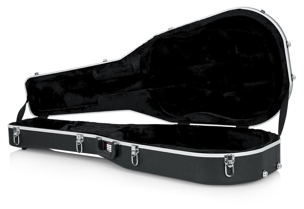 Gator Deluxe ABS 12-String Dreadnought Acoustic Guitar Case  - GC-DREAD-12_OPEN.jpg