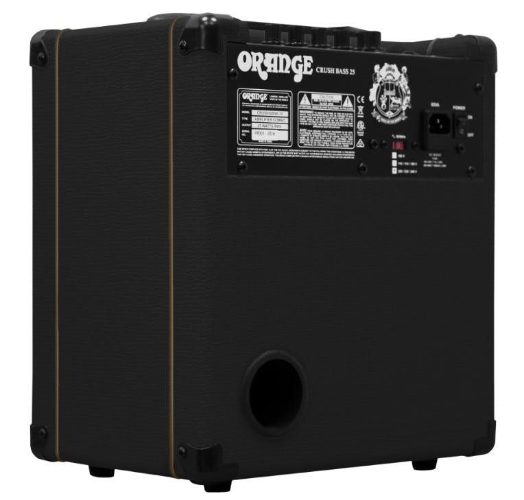 Orange Crush Bass 25 Combo in Black - Andertons Music Co.